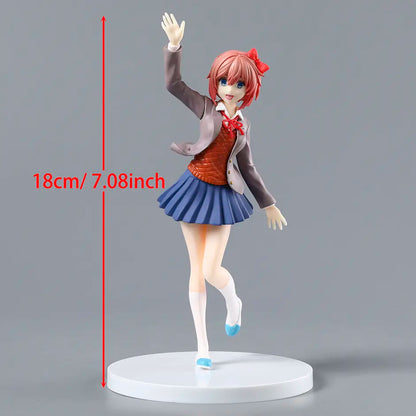 Action-Figure Sayori & Monika - Doki Doki Literature Club! (17-18cm)