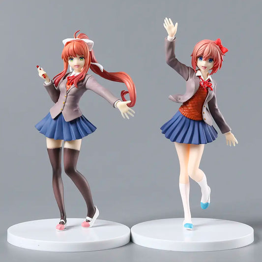Action-Figure Sayori & Monika - Doki Doki Literature Club! (17-18cm)