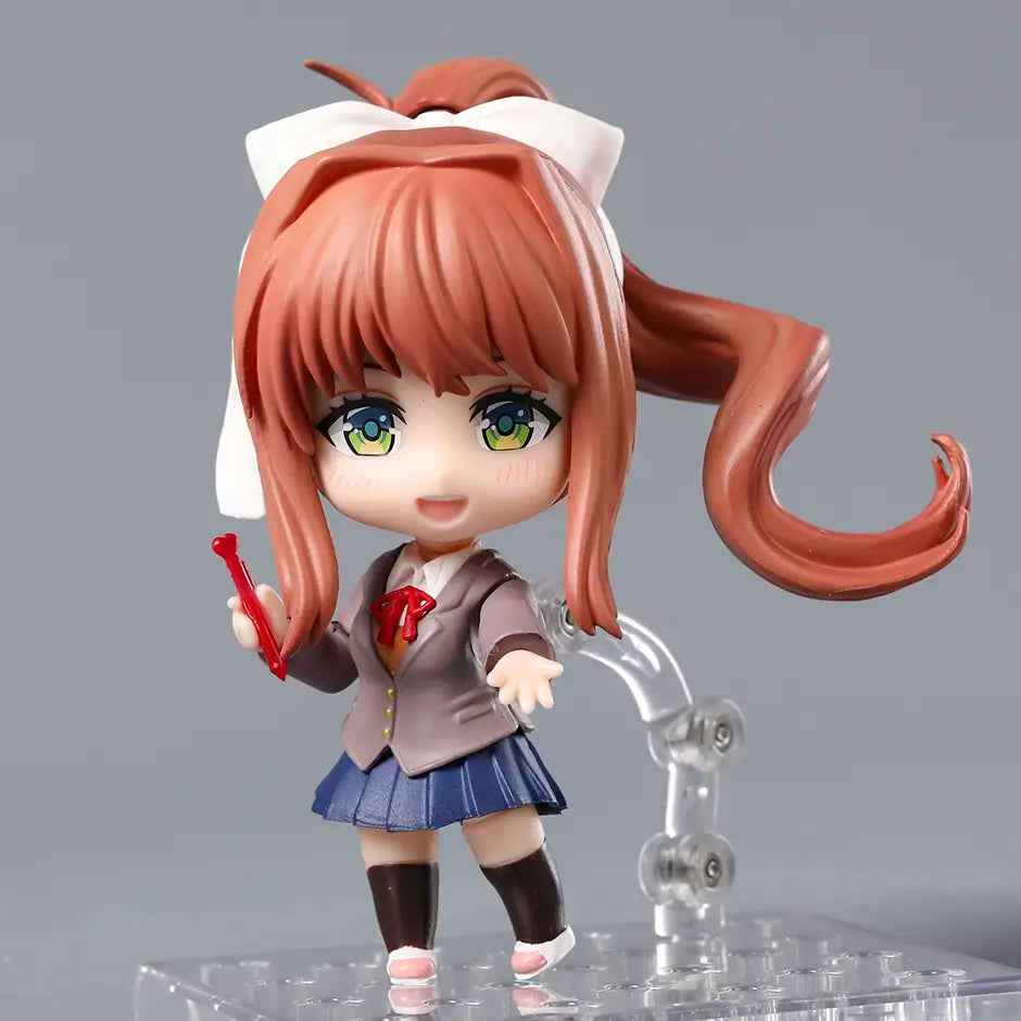 Action-Figure Articulável Yuri & Monika - Doki Doki Literature Club! (8,5cm)