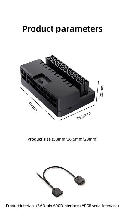 Adaptador 24PIN-5 ATX