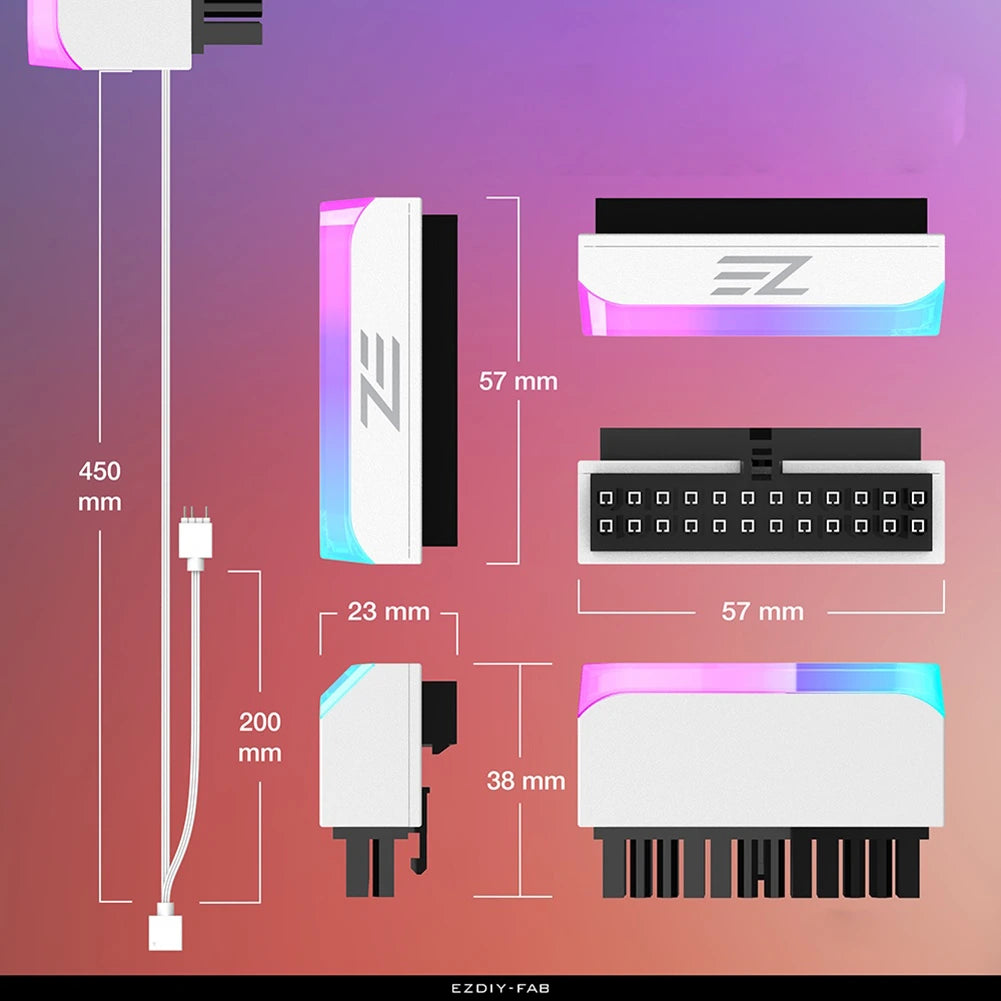 Adaptador ATX 24PIN ARGB