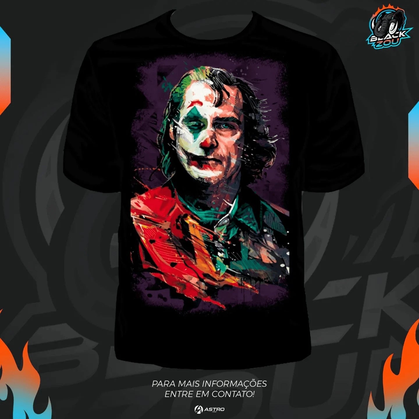 Camiseta Joaquin Phoenix Joker 