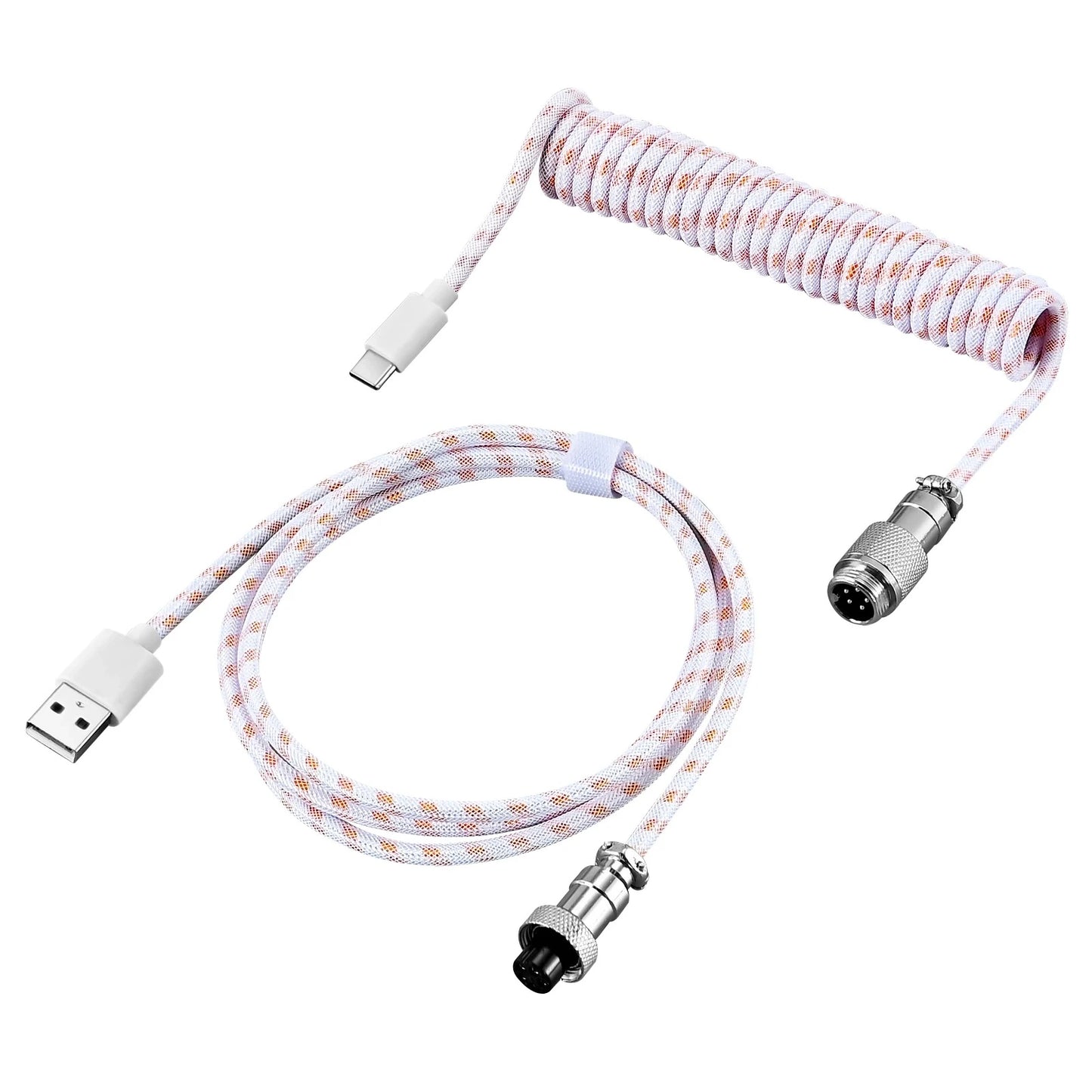 Coiled Cable for Mechanical Keyboard