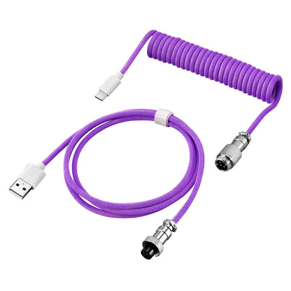 Coiled Cable for Mechanical Keyboard