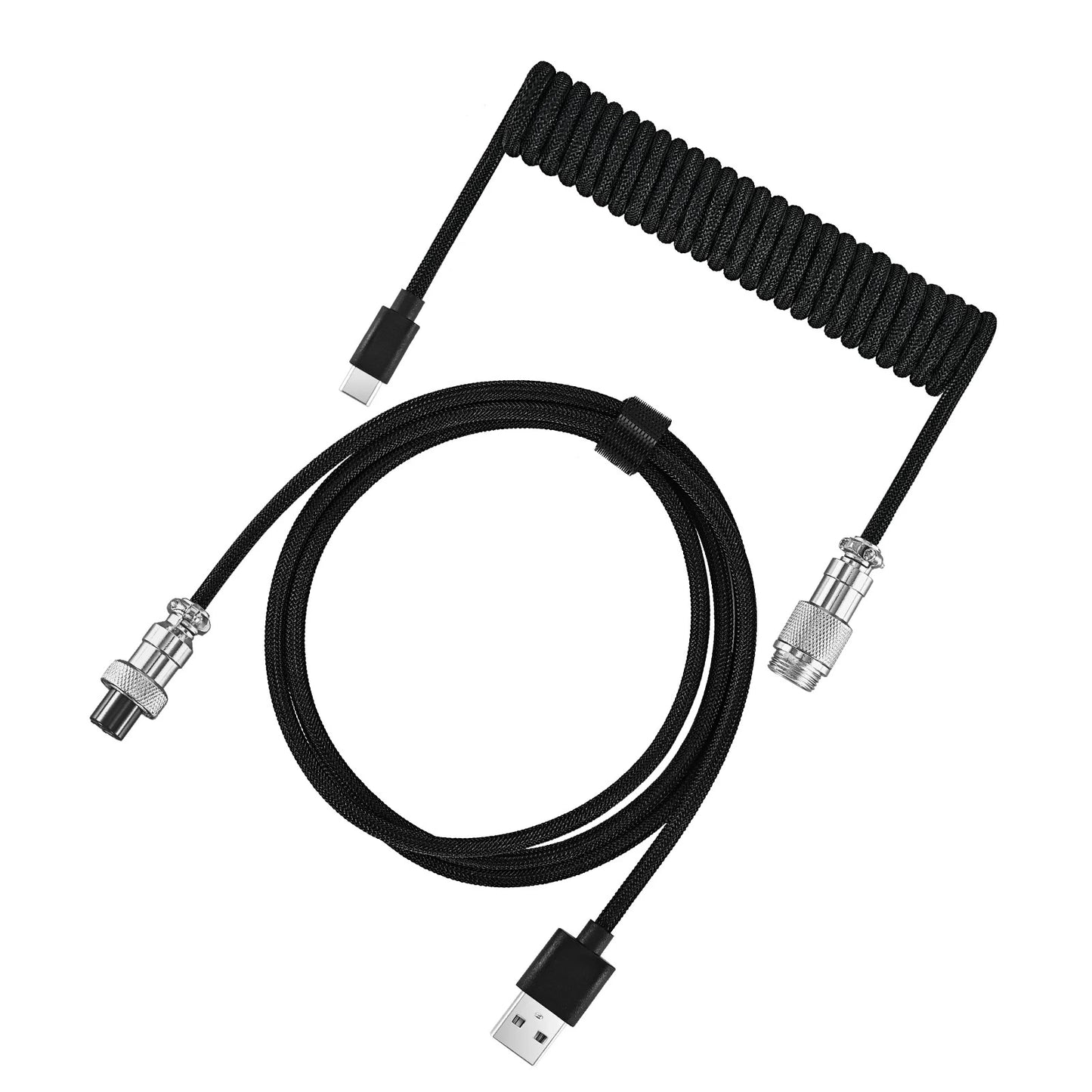 Coiled Cable for Mechanical Keyboard