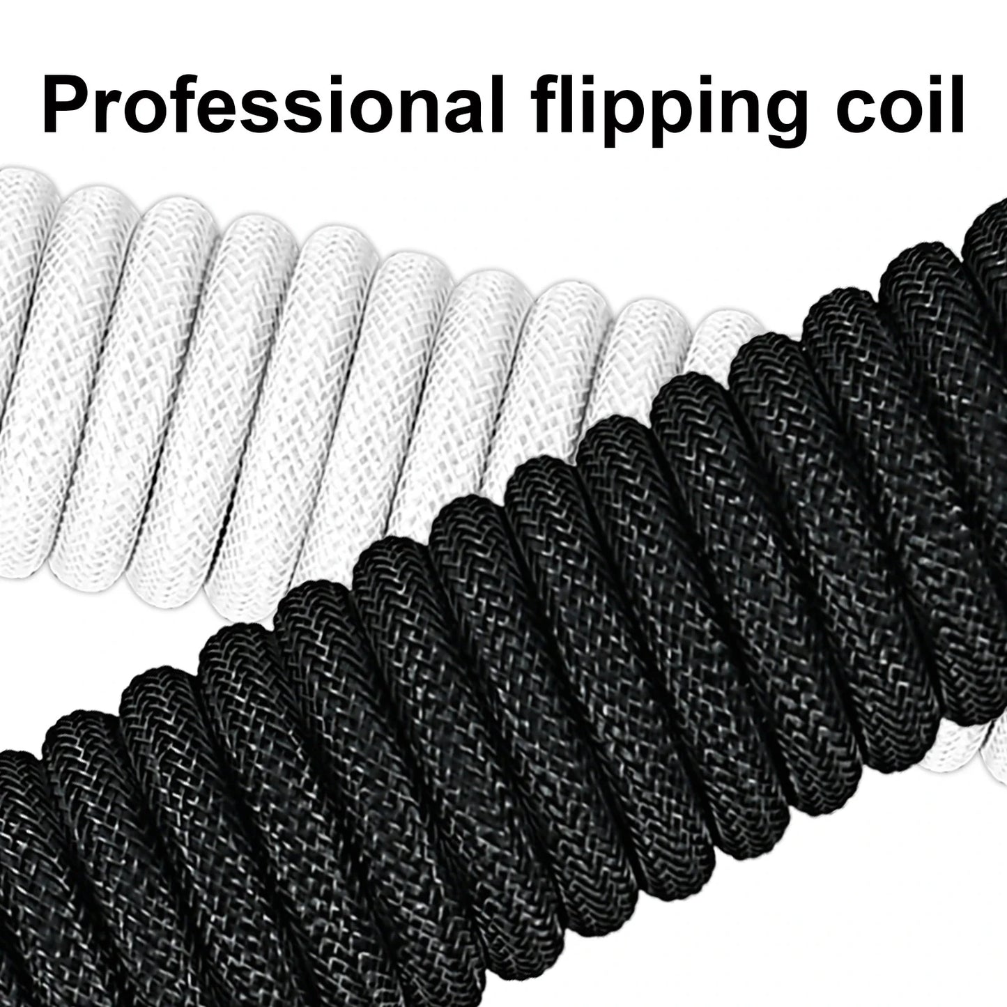 Coiled Cable for Mechanical Keyboard