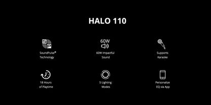 Caixinha de Som Portátil Halo 100