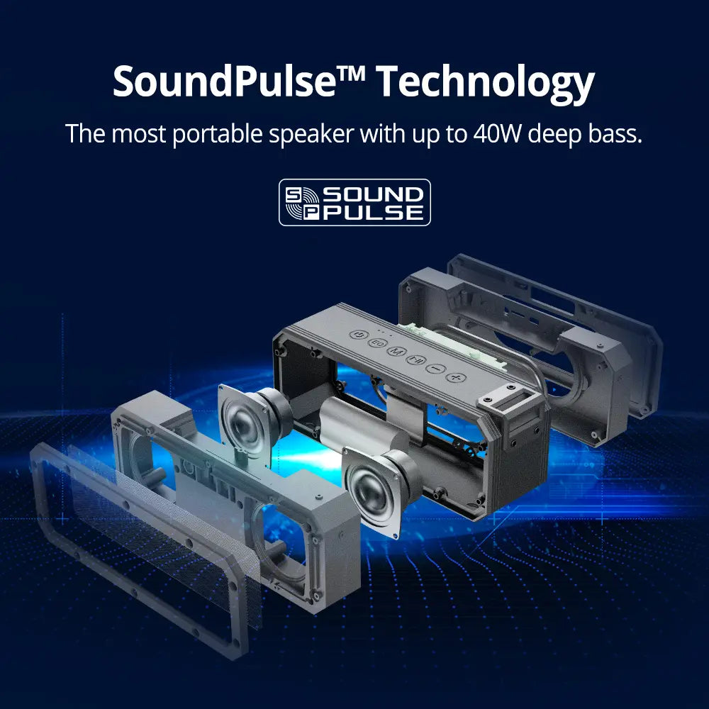 Caixinha de Som Portátil SoundPulse