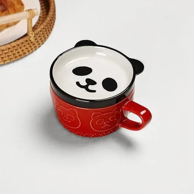 Taza y plato Doggokko