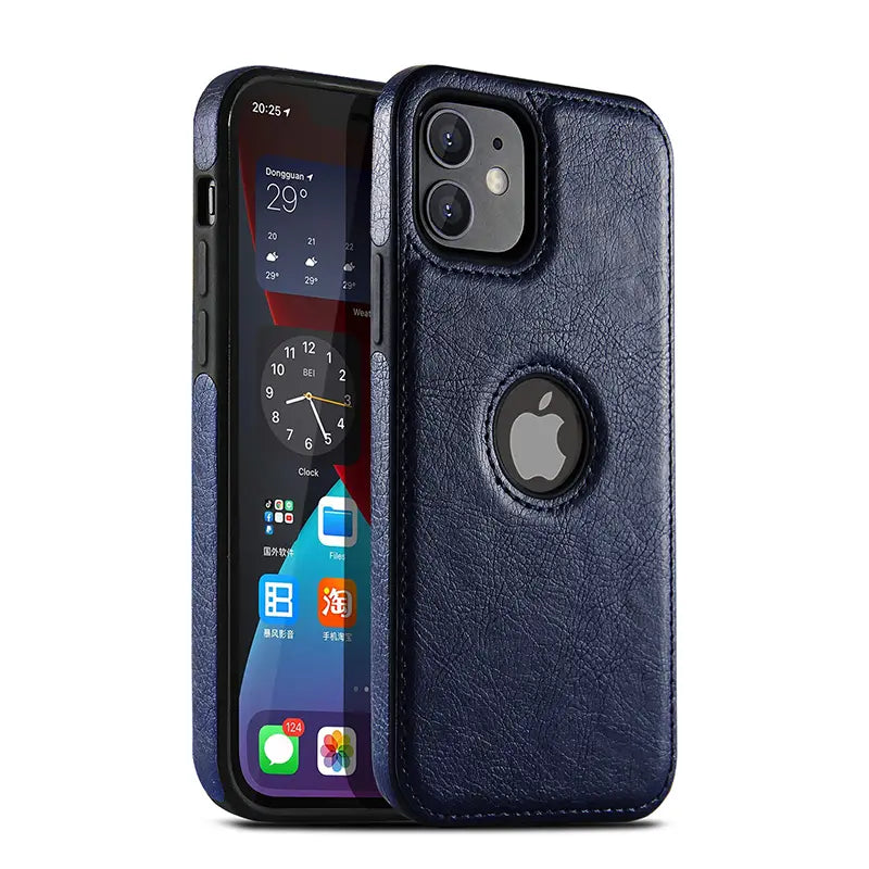 Funda protectora Plutoleather para iPhone