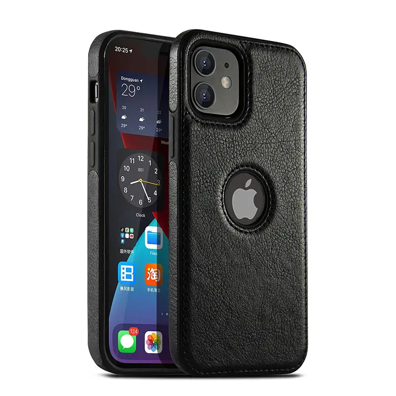 Funda protectora Plutoleather para iPhone