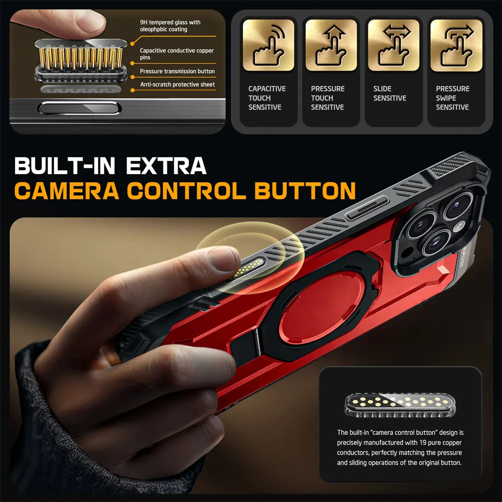 Capa de Proteção UB Grip Heavy (iPhone 16 Pro Max)