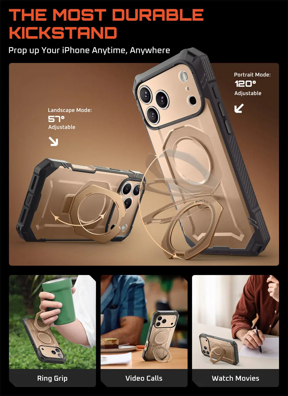 Capa de Proteção UB Grip Pro (iPhone 17 Pro Max)