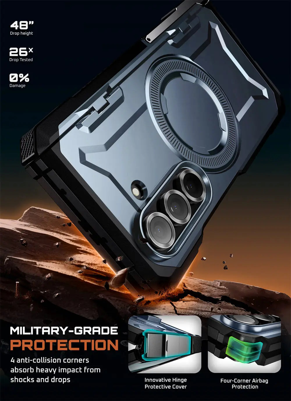 Capa de Proteção UB Grip (Galaxy Z Fold 7)