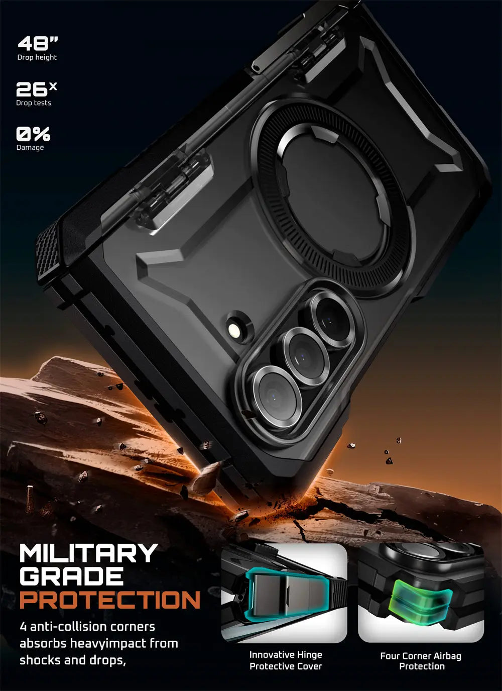 Capa de Proteção UB Grip (Galaxy Z Fold 7)