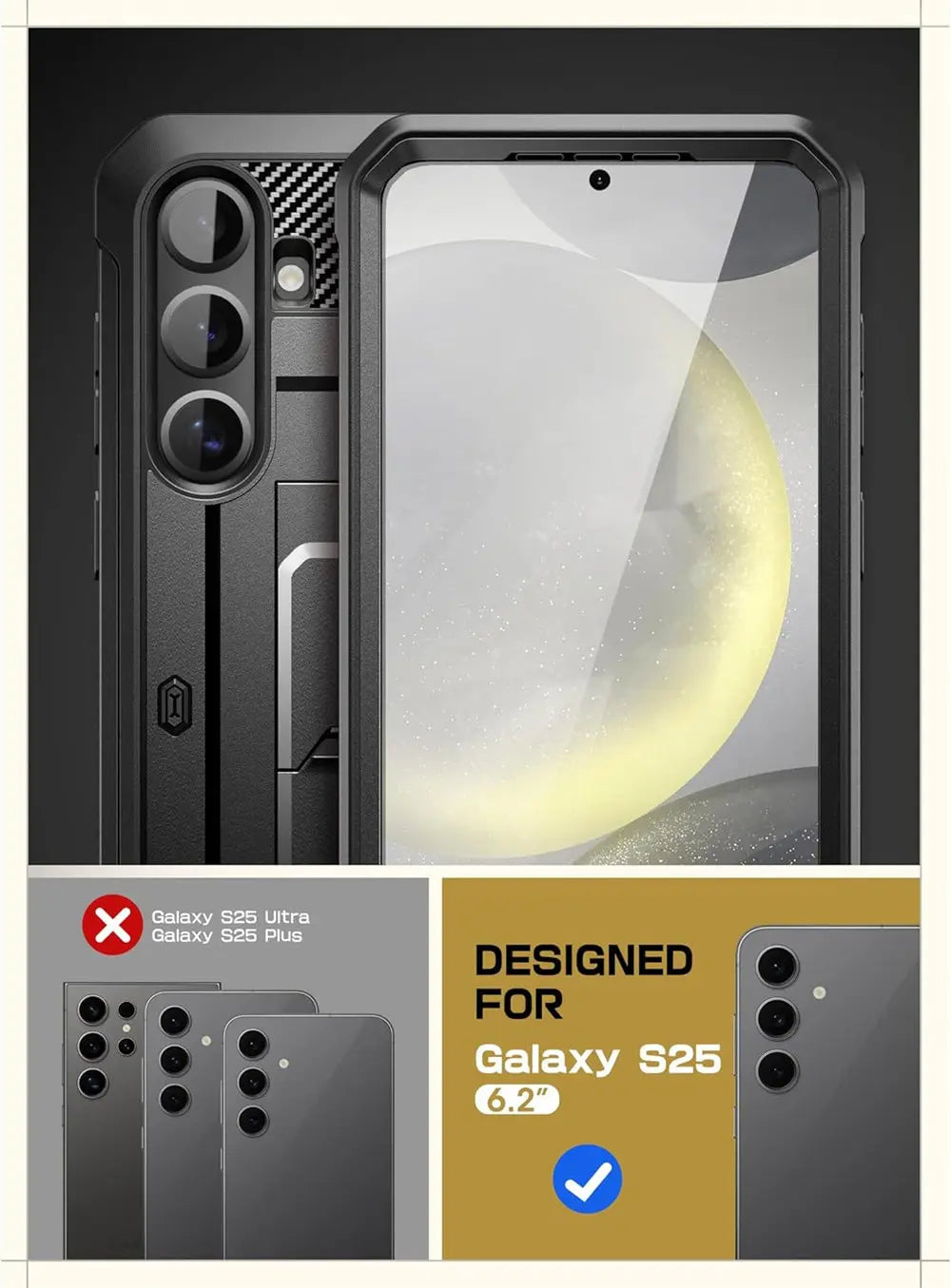 Capa de Proteção UB Pro Militar-Grade (Galaxy S25)