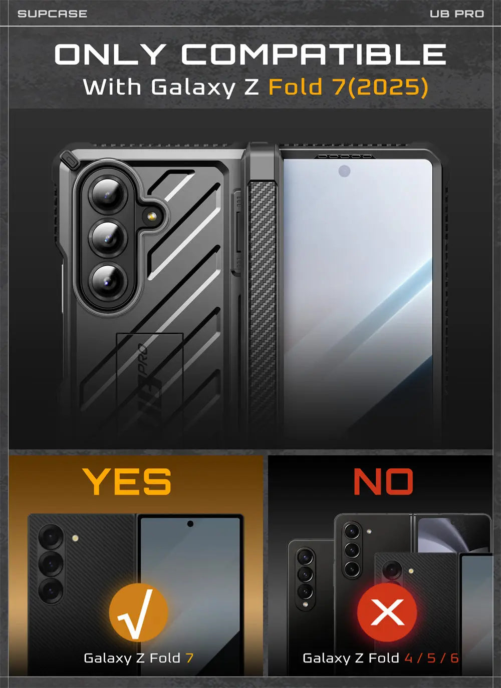 Capa de Proteção UB Pro (Galaxy Z Fold 7)