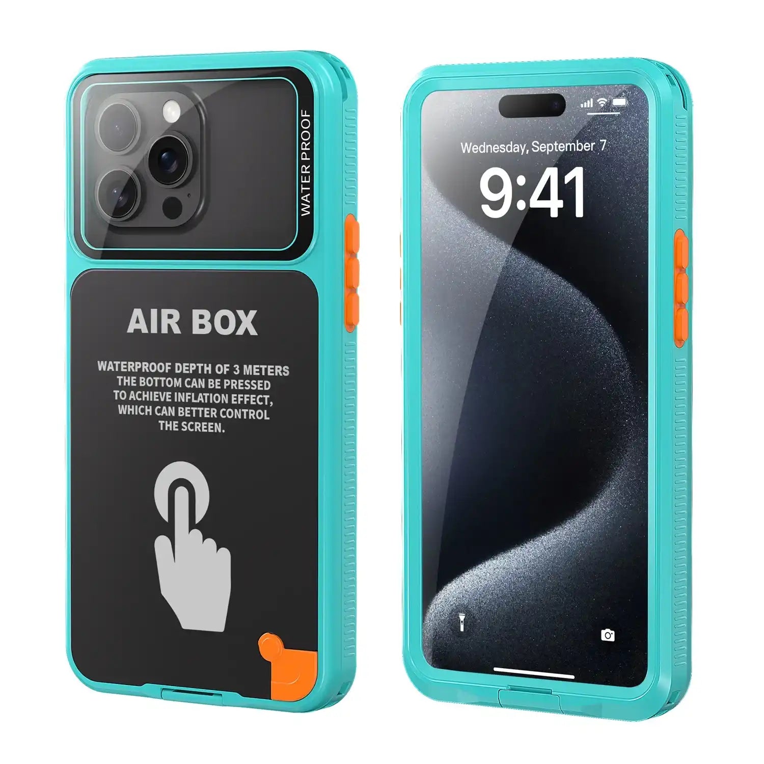 Funda protectora impermeable IP68 para iPhone
