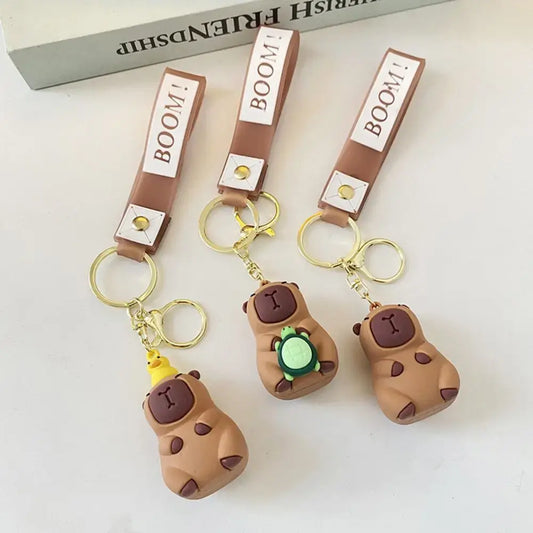 Capybara Keychain