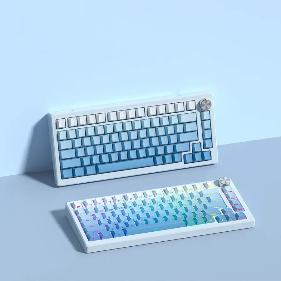 Conjunto de Keycaps Gradient Side-Print