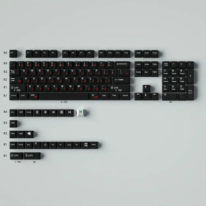 Conjunto de Keycaps Japonês