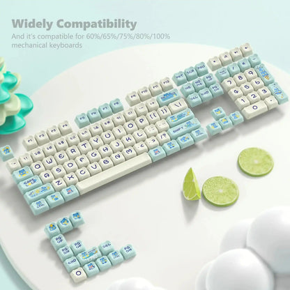 Conjunto de Keycaps NekoCoffe