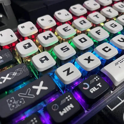 Conjunto de Keycaps Retroiluminados – EVA/CS:GO