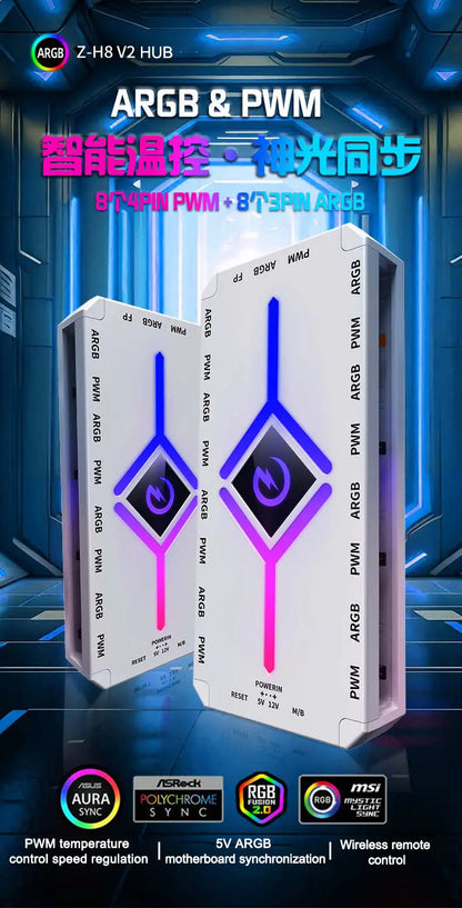 Controladora Z-H8 (Hub 1 para 8)