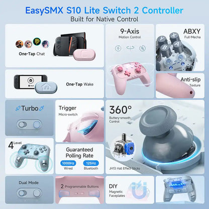 Controle C10S (Sem Fio)