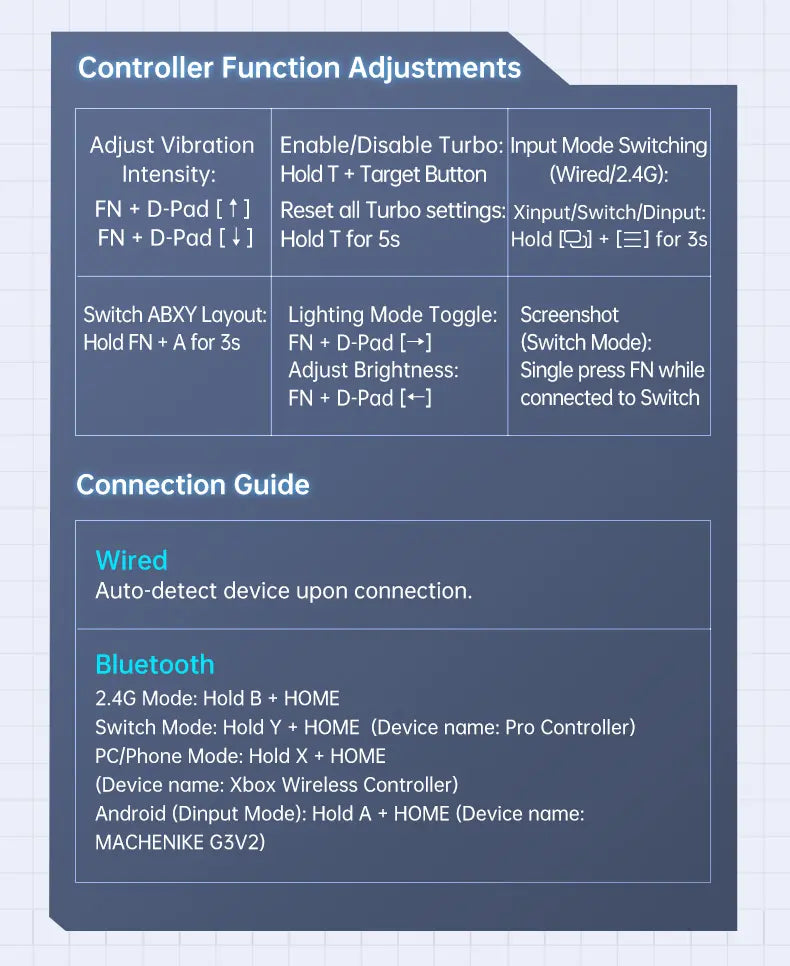 Controle G3 V2 (Sem Fio)