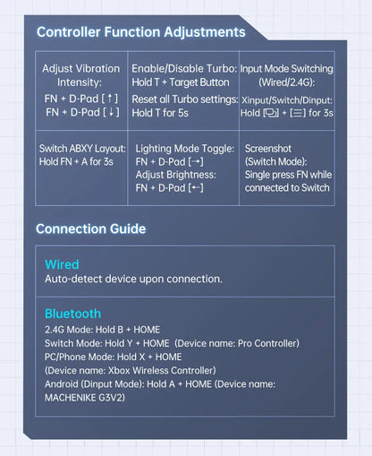 Controle G3 V2 (Sem Fio)