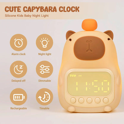 Capybara Snooze Alarm Clock