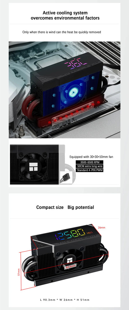 Dissipador HR-10 PRO Digital (2280)