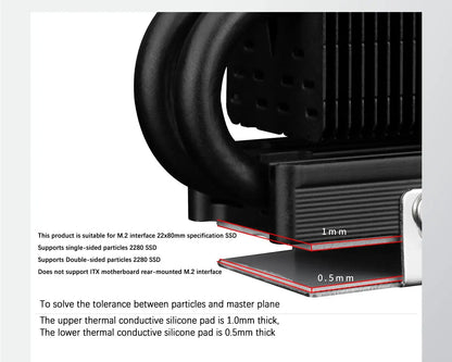 Dissipador HR-10 PRO Digital (2280)