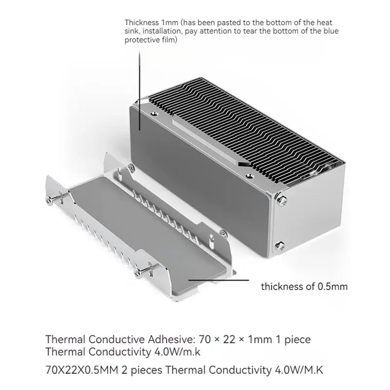 Dissipador de NVME M2-10