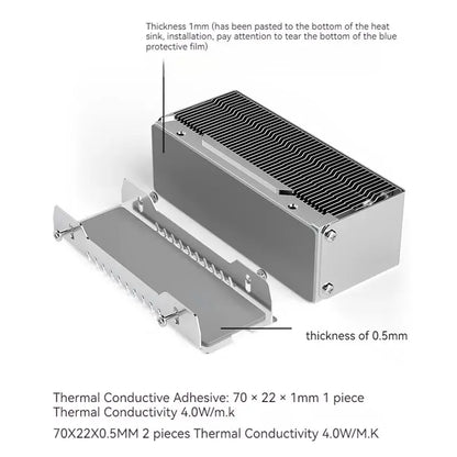 Dissipador de NVME M2-10