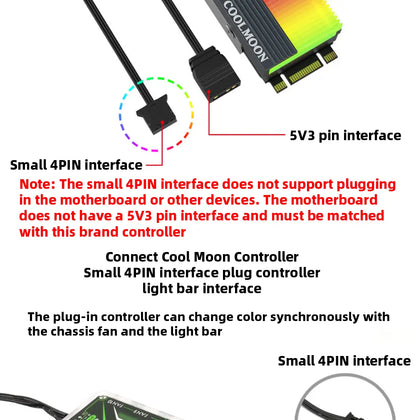 Dissipador de NVME CM-M735