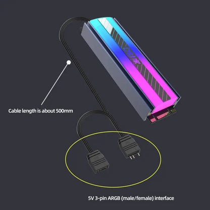 Dissipador de NVME T-M.2 ARGB