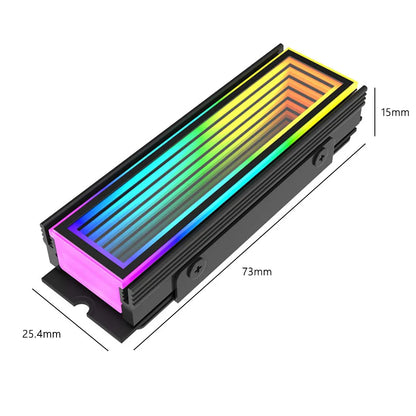 SSD Heatsink 2280 (5V 3PIN ARGB)