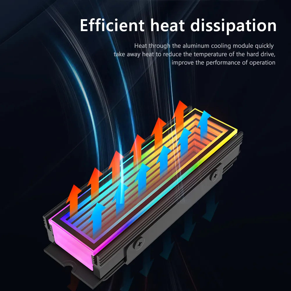 SSD Heatsink 2280 (5V 3PIN ARGB)