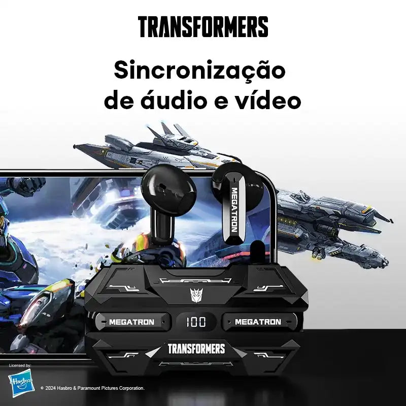 Fone de Ouvido TF-T51 Transformers