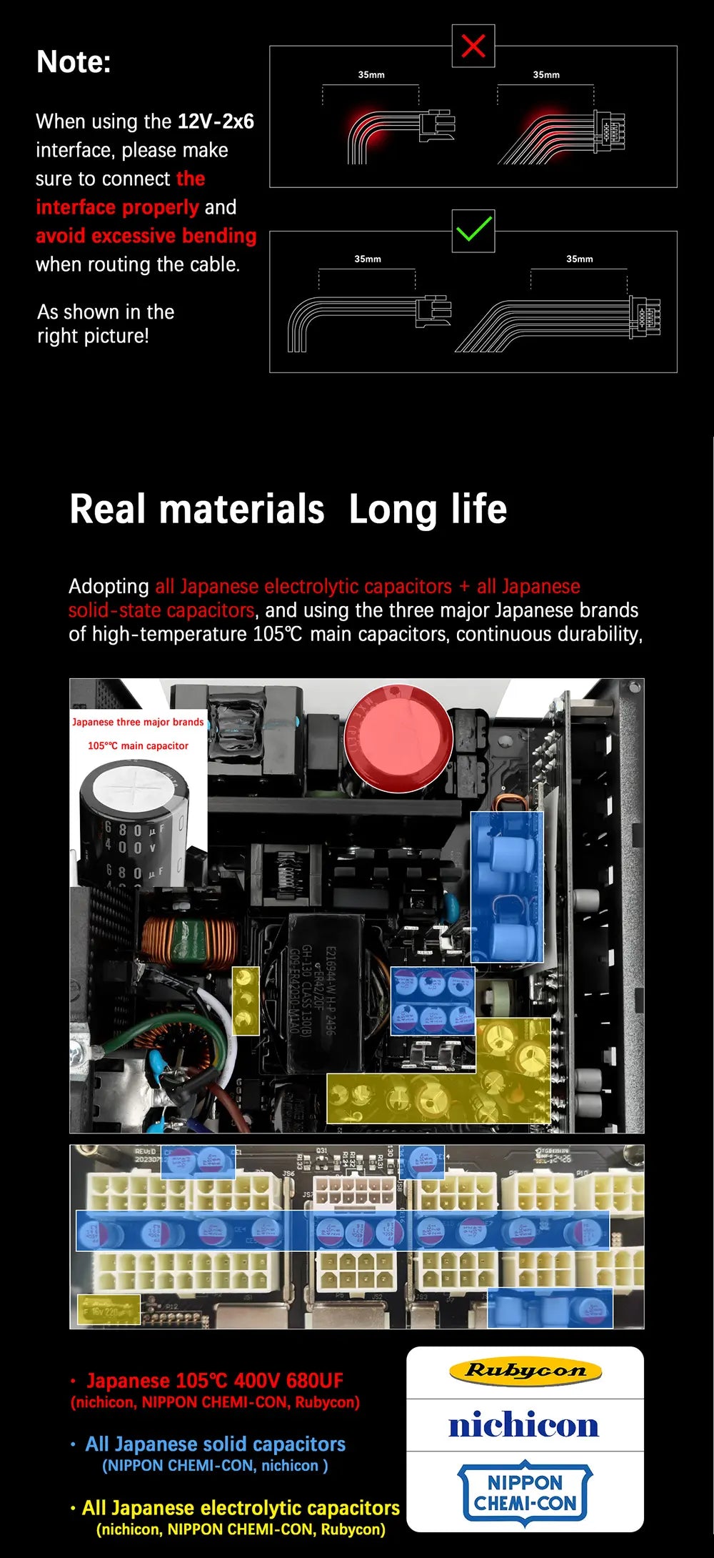 Fonte Modular TR-AX(1000W) 80 Plus Gold