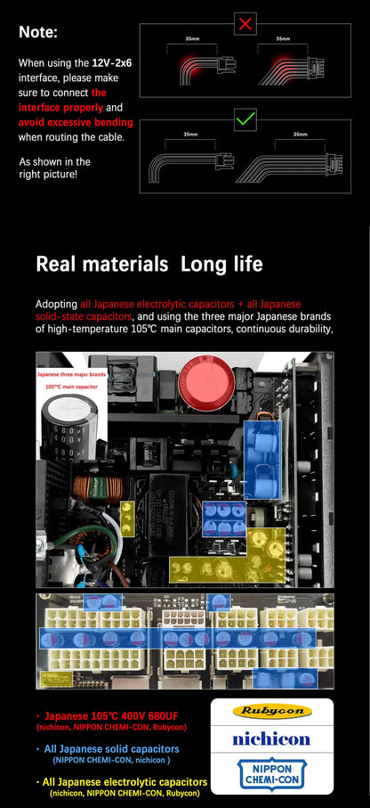 Fonte Modular TR-AX(1000W) 80 Plus Gold