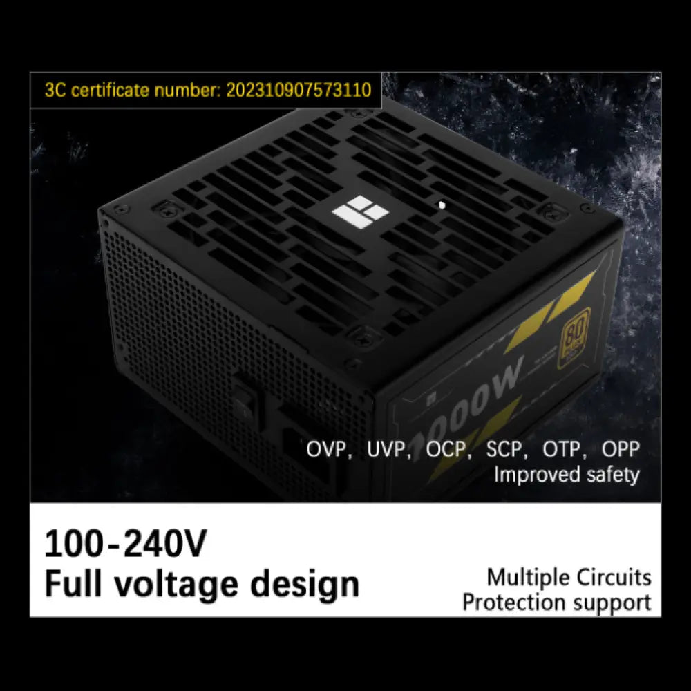 Fonte Modular TR-AX(1000W) 80 Plus Gold