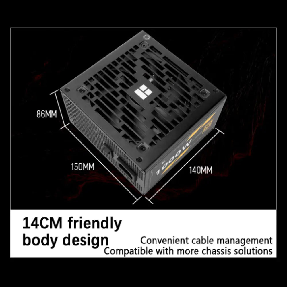Fonte Modular TR-AX(1000W) 80 Plus Gold