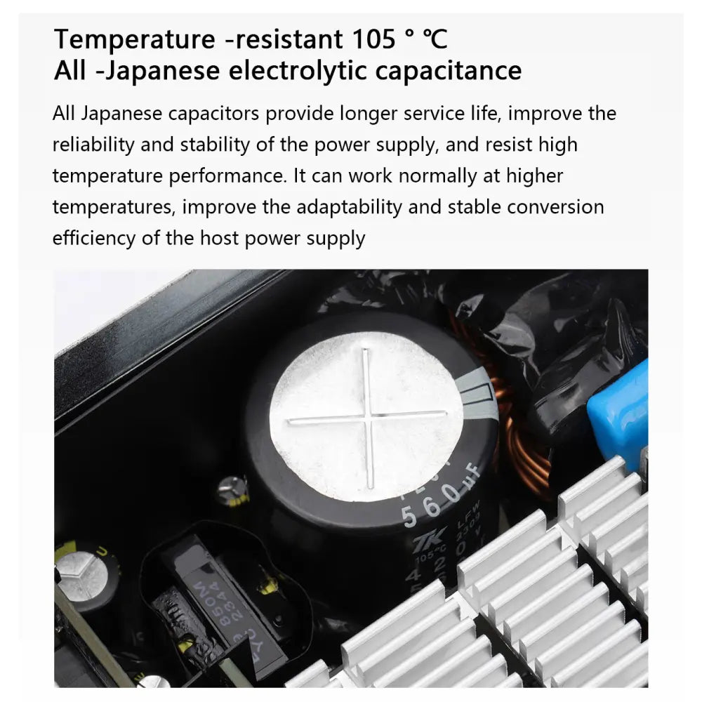 Alimentatore modulare TR-TGFX (550-1000W) 80 Plus Gold Bianco