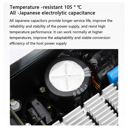 Alimentatore modulare TR-TGFX (550-1000W) 80 Plus Gold Bianco