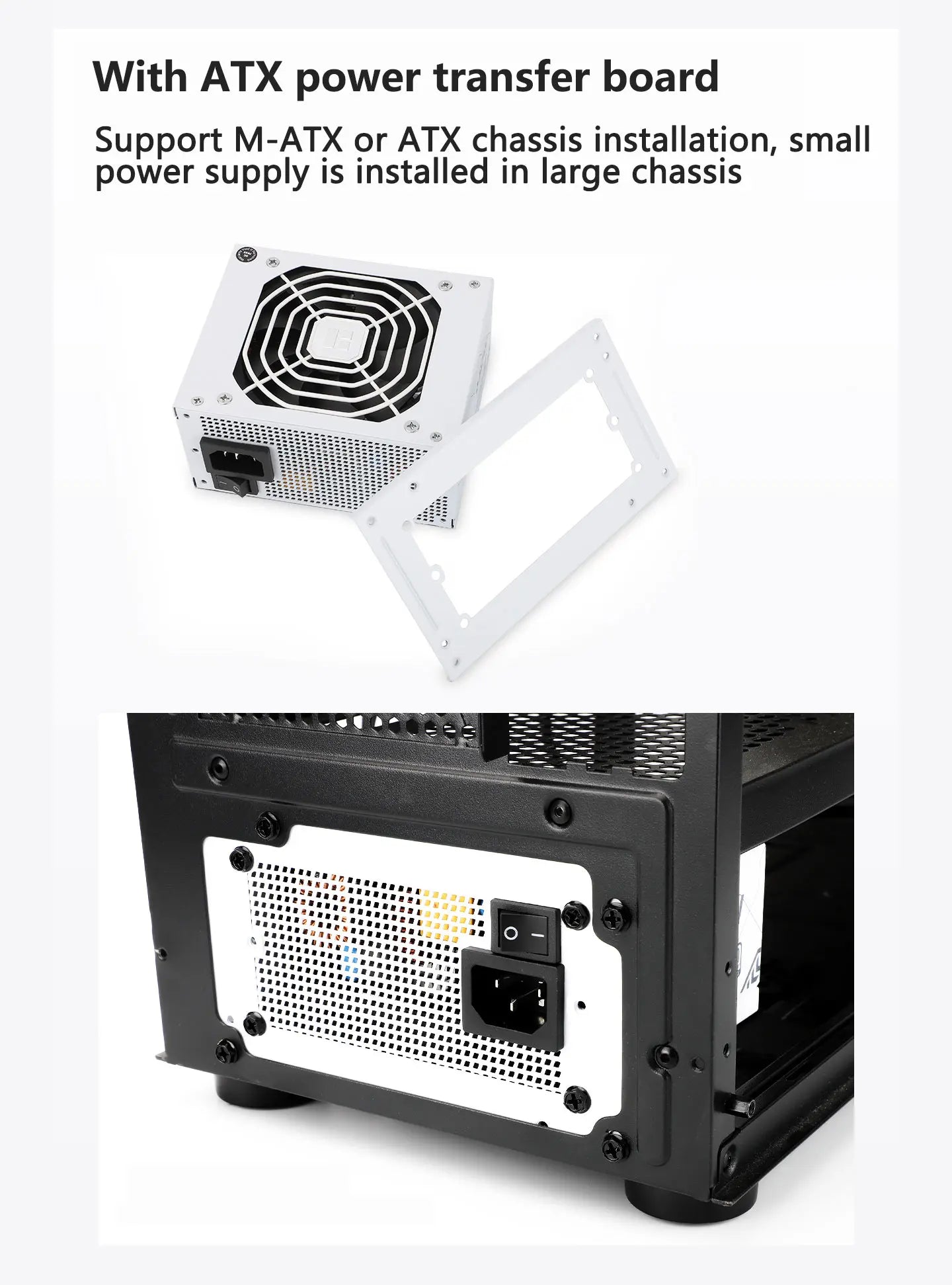 Alimentatore modulare TR-TPFX (650W-1000W) 80 Plus Platinum Bianco