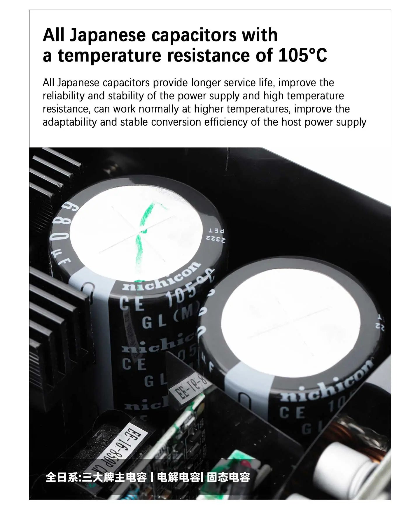 Alimentatore modulare TR-TP (1350-1650W) 80 Plus Platinum Bianco