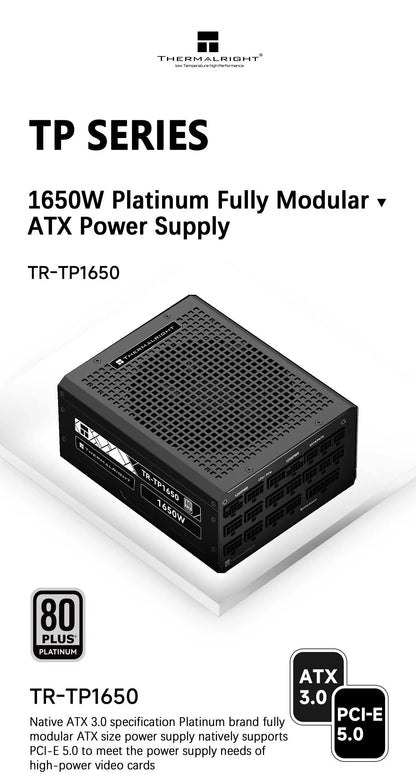 Alimentatore modulare TR-TP (1350-1650W) 80 Plus Platinum